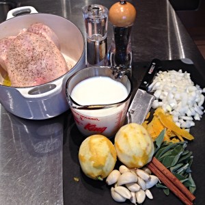 Assembling the ingredients 