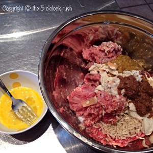 Meat Mixture for Stuffed Peppers