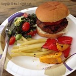 Charcoal Hamburgers at the Trailer