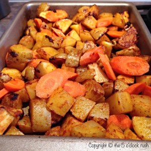 Buffalo Chicken and Loaded Potato Bake