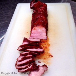 Finished Smoked Pork Tenderloin