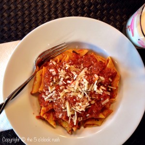 Bolognese Rigatoni