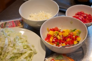 Taco Bar Mise En Place