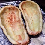 Hollowed Out Eggplant