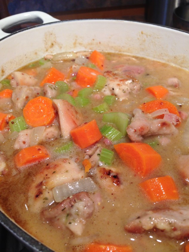 Chicken Stew Ready for Oven 