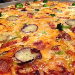 Loaded "Baked" Potato Pizza