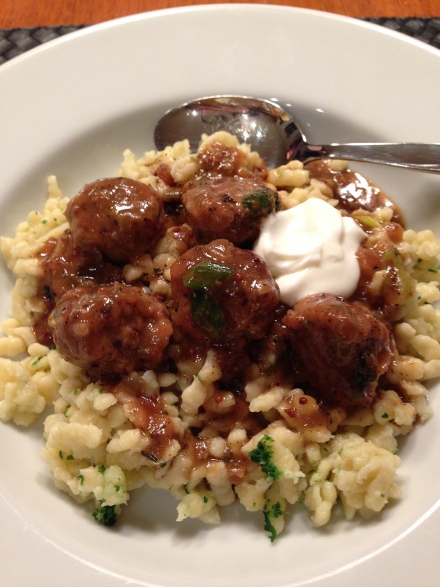 Dinner Tonight-Swedish Meatballs