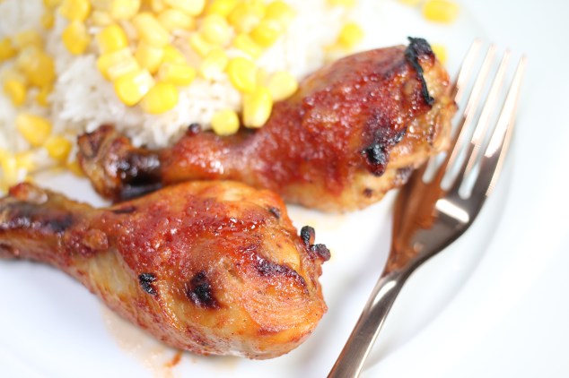 Ricardo's Maple-Glazed Drumsticks