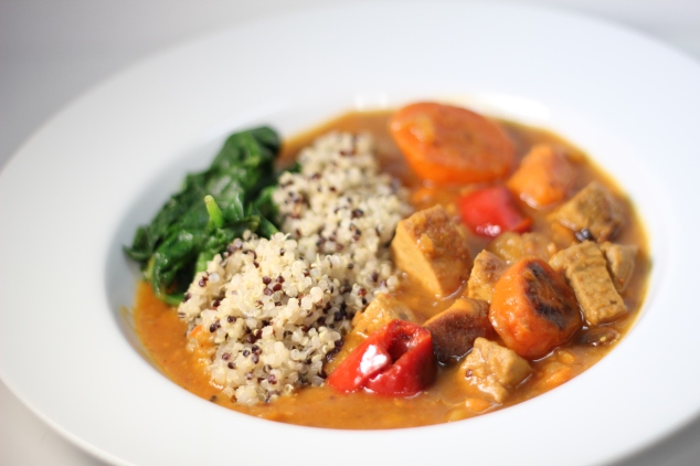 Moroccan Roasted Vegetable And Pork Tenderloin Stew